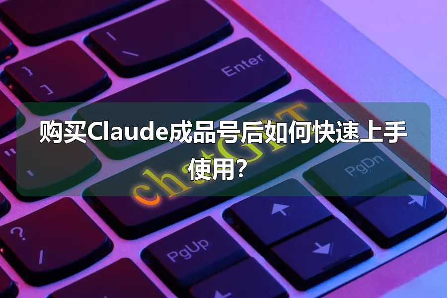 购买Claude成品号后如何快速上手使用？